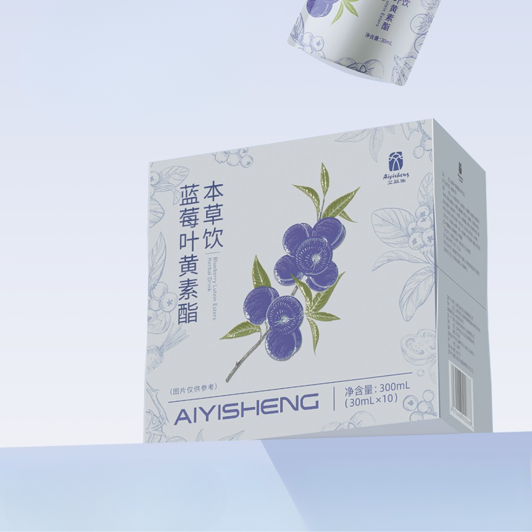 AIYISHENG Blueberry Lutein Esters Herbal Drink