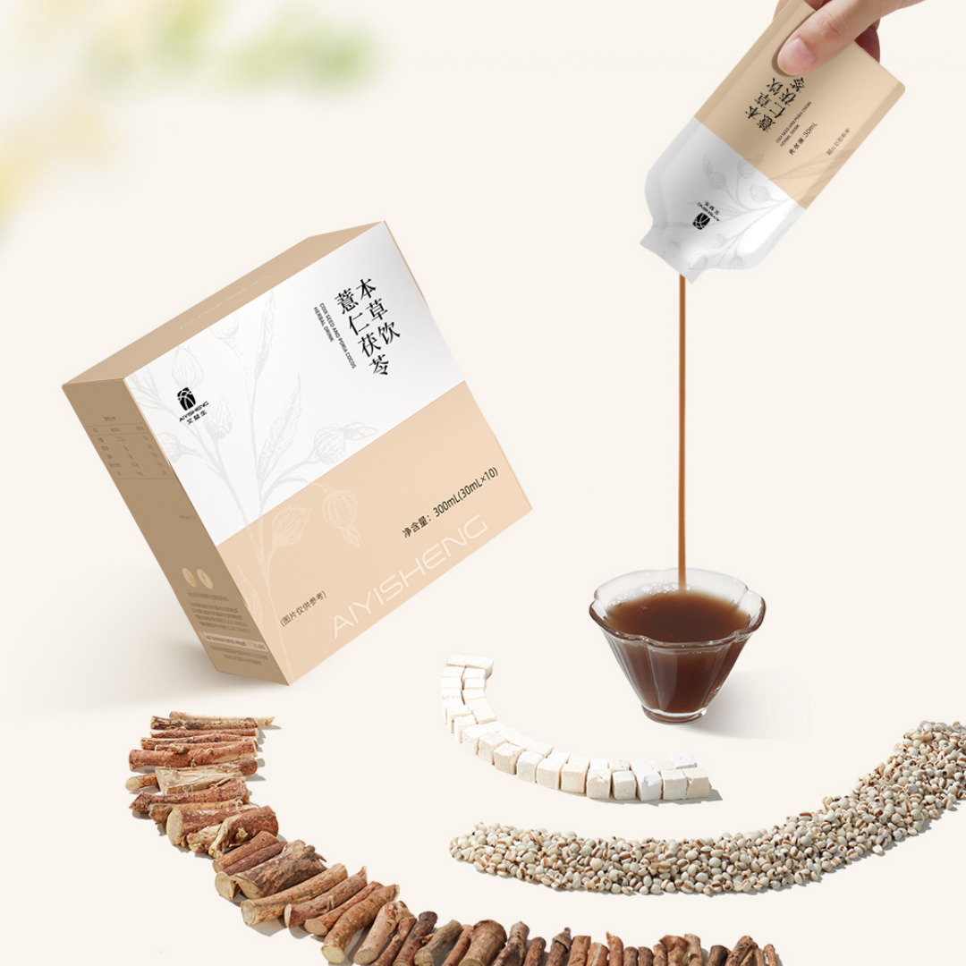 Ai Yisheng Coix Seed and Poria Cocos Herbal Drink