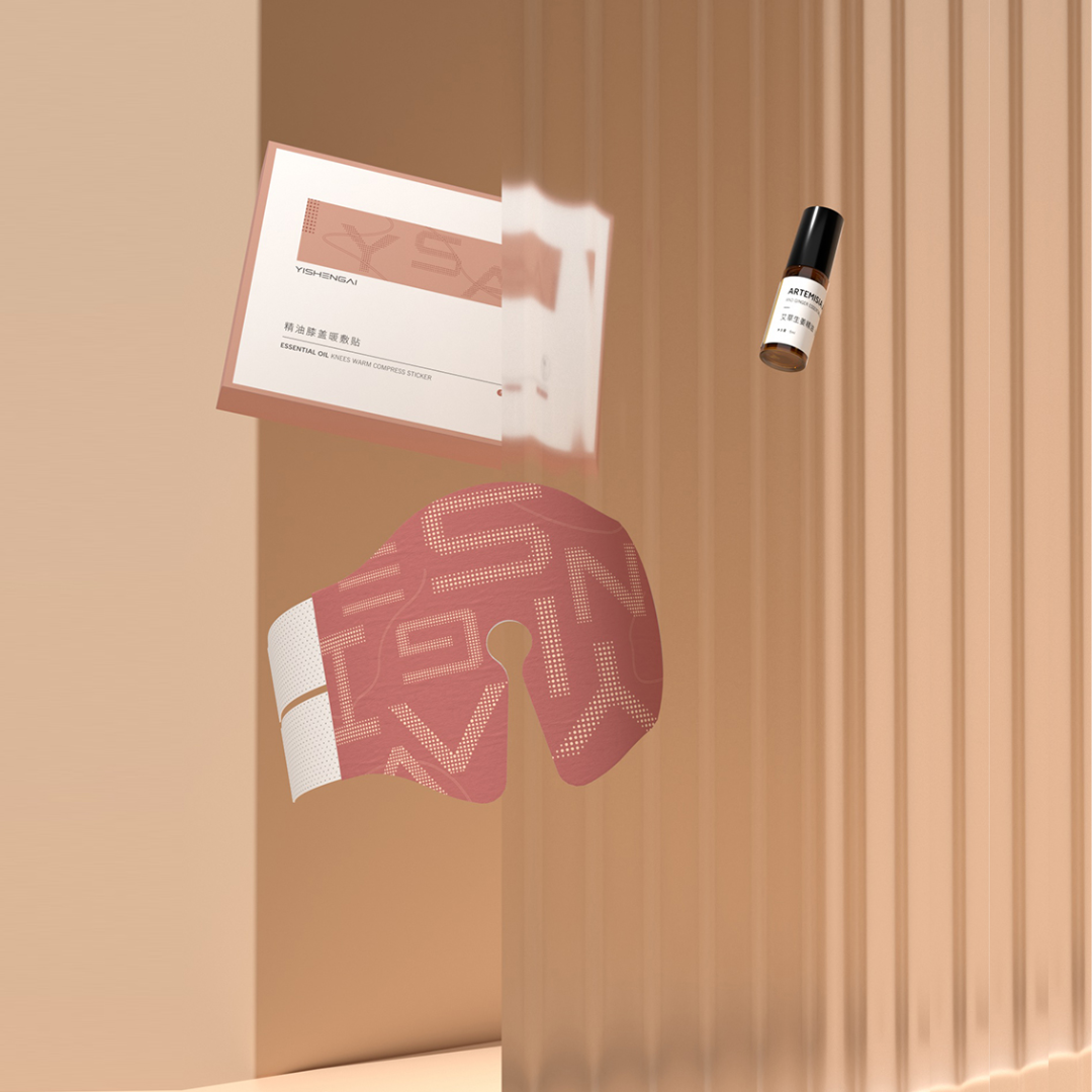 Ai Yisheng Essential Oil Knees Warm Compress Sticker
