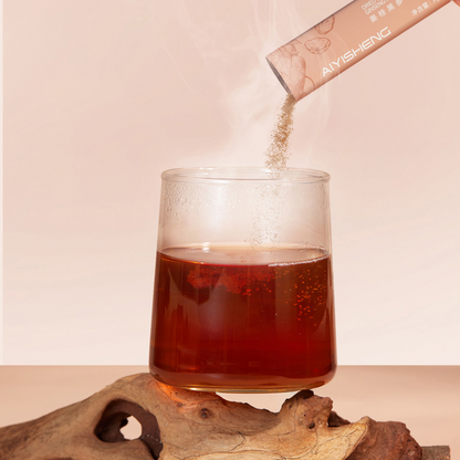 Ai Yisheng Dried Ginger Cinnamon and Black Ginseng Powder