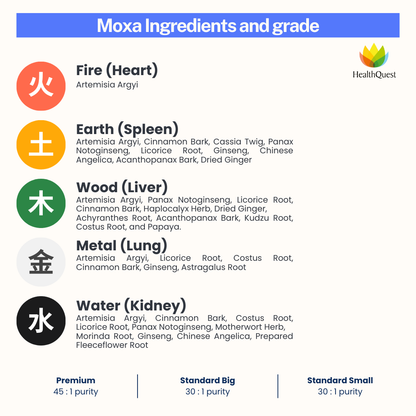 AIYISHENG Moxa Mugwort Cartridge - Standard Small