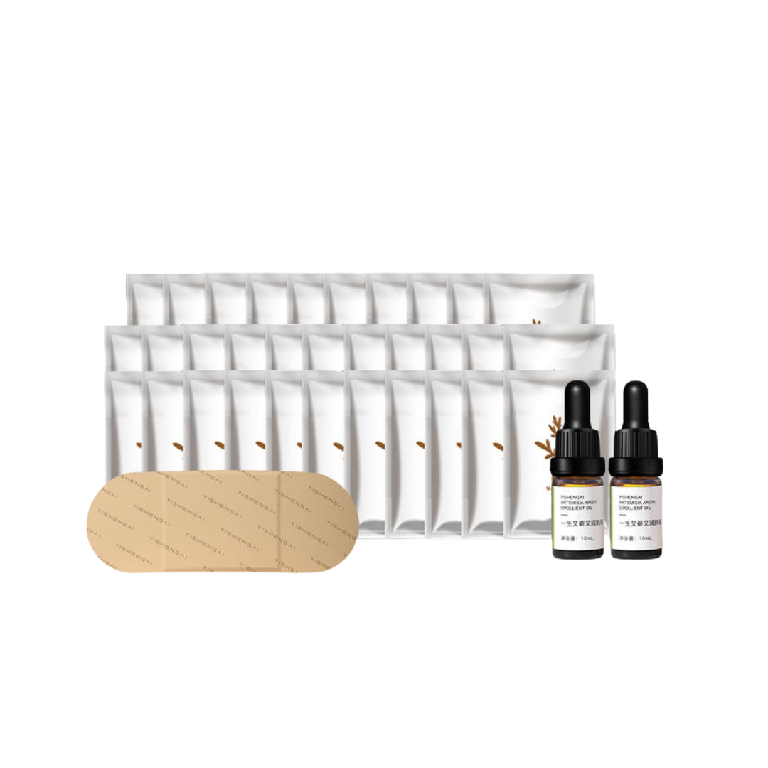 AIYISHENG Mugwort Essential Oil Hot Compress Sticker