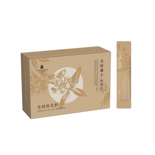 AIYISHENG Osmanthus Citrus Bergamot And TieGuanYin Tea Solid Drink