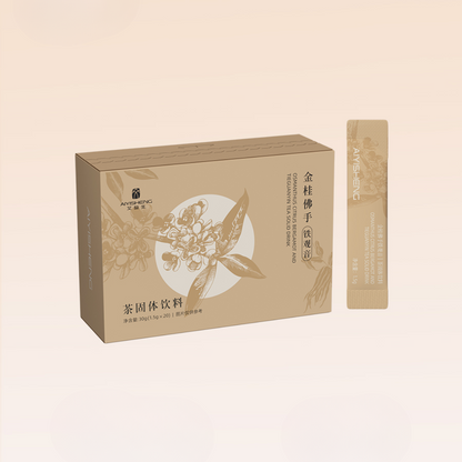 AIYISHENG Osmanthus Citrus Bergamot And TieGuanYin Tea Solid Drink