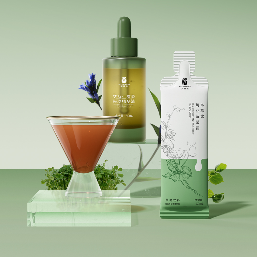 AIYISHENG Pea Sprouts and Mulberry Herbal Drink