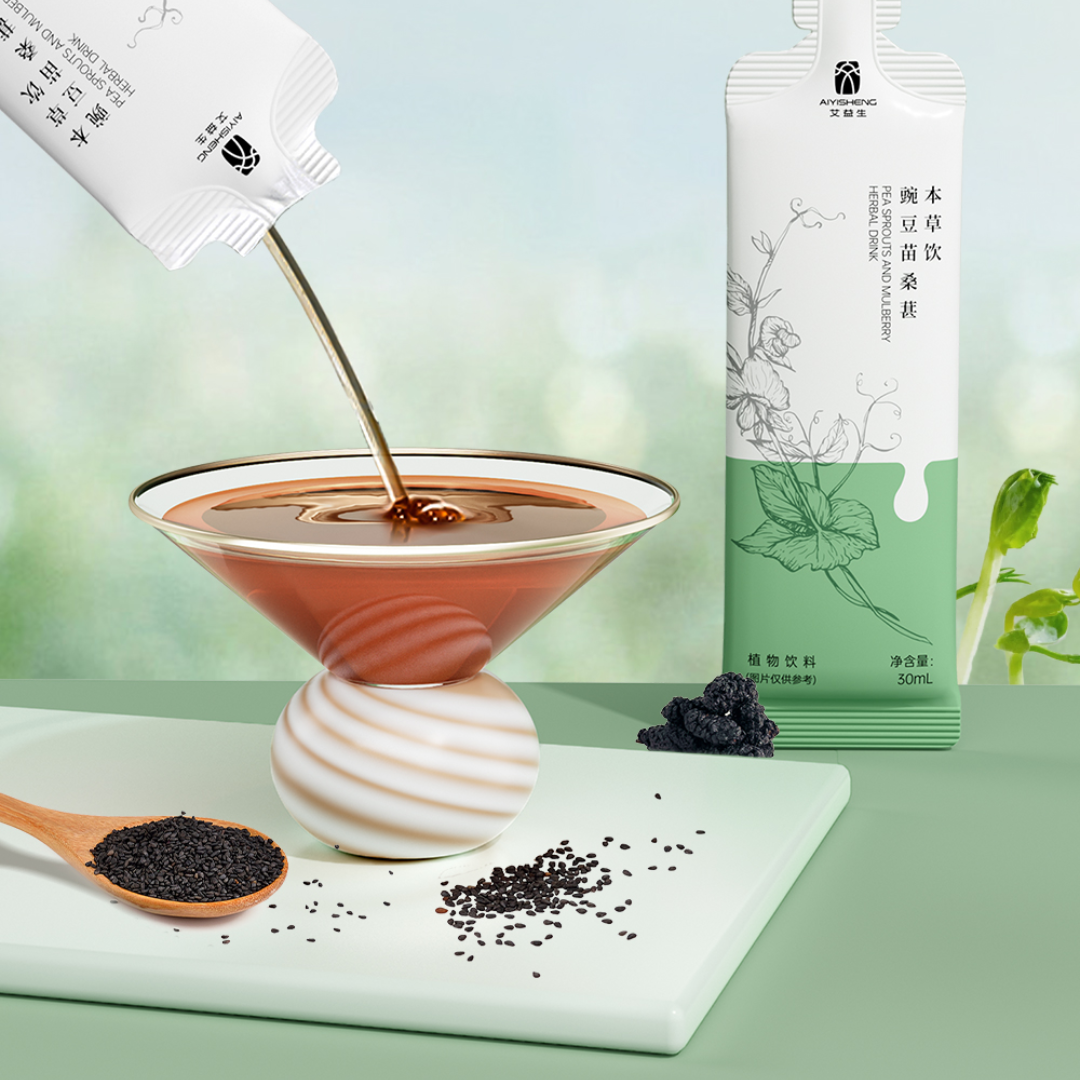 AIYISHENG Pea Sprouts and Mulberry Herbal Drink