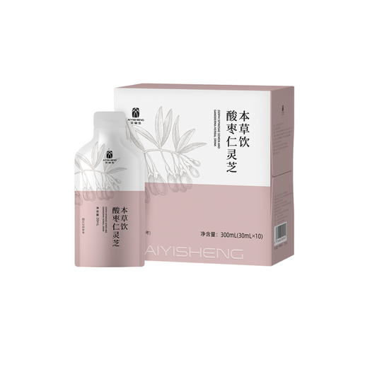 Ai Yisheng Zizhiphi Spinosae Semen and Gandoerma Herbal Drink
